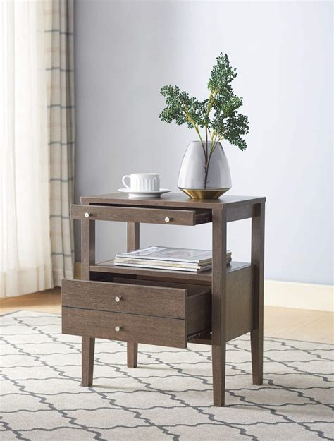 Brassex Slim Profile Accent Table With Tray Canadian Tire