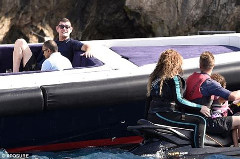 mariah carey suffers a nip slip in italy with james packer daily mail online