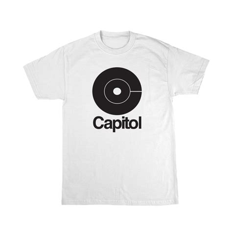 Capitol Records C Logo T Shirt Capitol Goods