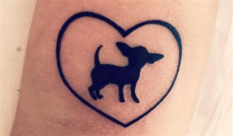 Details More Than 78 Chihuahua Outline Tattoo Best Ineteachers