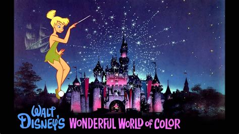 1961 Walt Disneys Wonderful World Of Color Alternate Intro Music Youtube