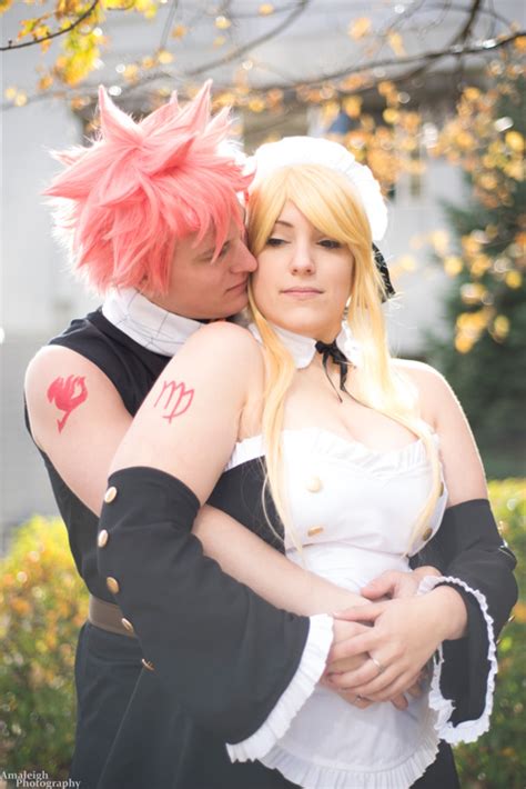 Lucy And Natsu From Fairy Tail Cosplay