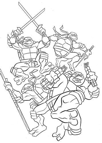 Then just click on the enlarged coloring. 2014 Teenage Mutant Ninja Turtles Coloring Pages - Enjoy ...