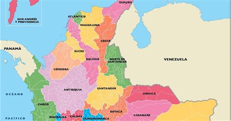 Mapas De Colombia Mapa De Colombia Y Las Ciudades Kulturaupice