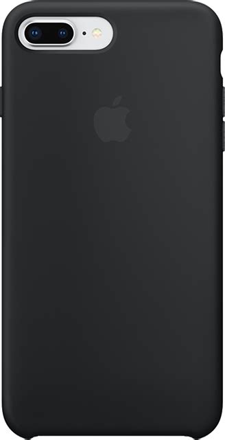 Apple Black Silicone Case Iphone 8 Plus Black From Atandt