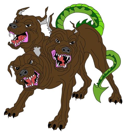 Cerberus The Three Headed Dog From The Underworld And Hades Pet Dog In