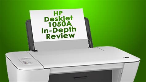 Hp 1050a All In One Inkjet Printer Extended Review Youtube