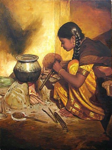 30 Beautiful Paintings By S Ilayaraja With Images Indian Paintings