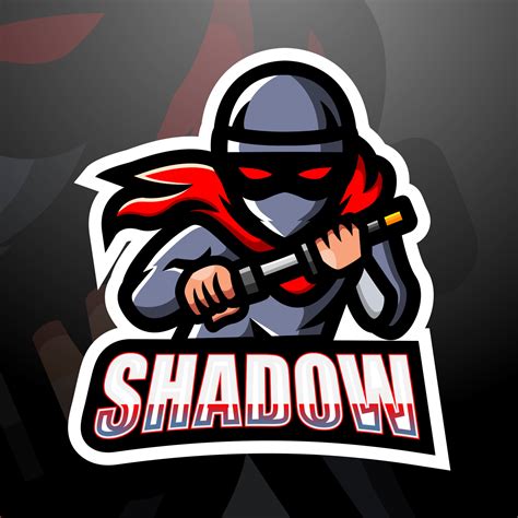 Shadow Mascot Esport Logo Design 5911311 Vector Art At Vecteezy
