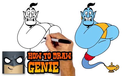 How To Draw Genie Aladdin YouTube