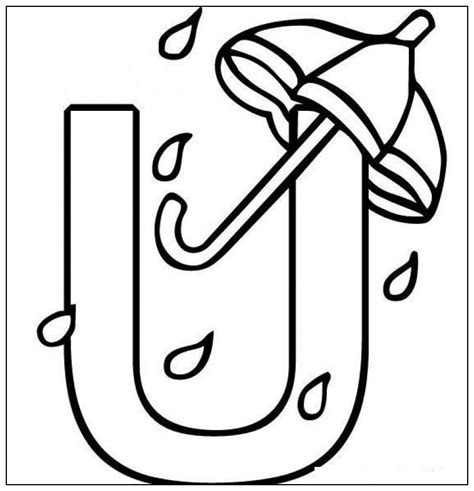 43 Best Images U Coloring Page U Is For Under Coloring Page Twisty