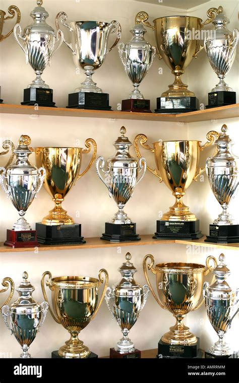 Trophies Shelf Hi Res Stock Photography And Images Alamy