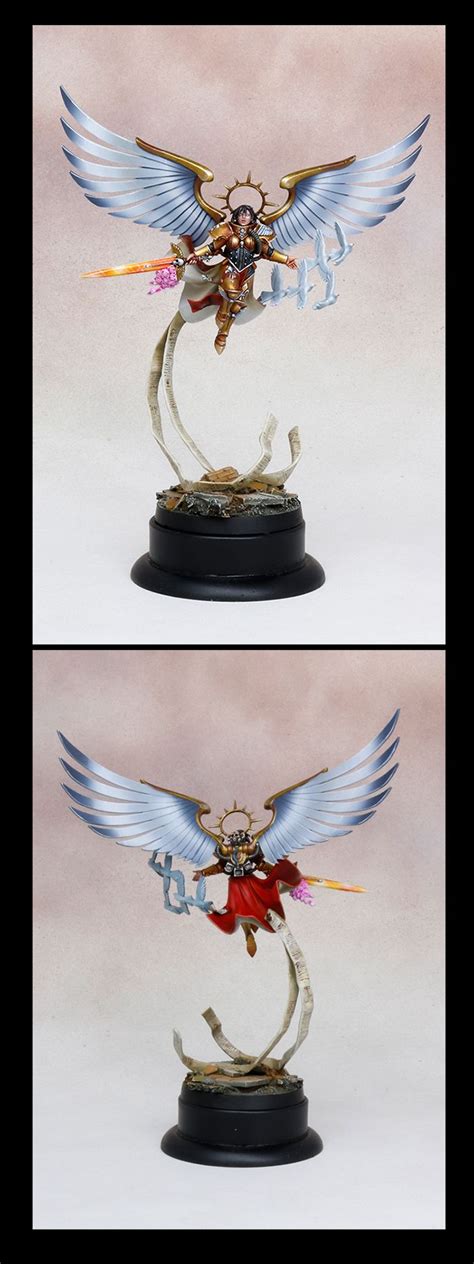 Celestine The Living Saint Warhammer 40k Artwork Fantasy Miniatures