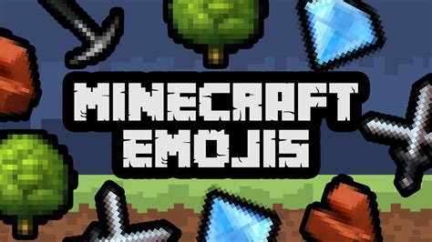 Minecraft Emojis Revealed ⛏ Great Tools To Pump Up Your Game 💎 🏆