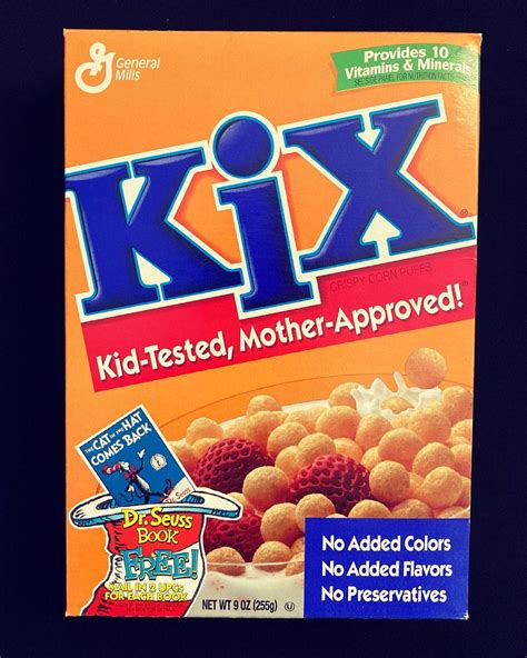 Kix Cereal History Pictures And Commercials Snack History