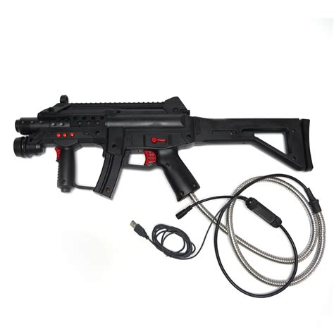 Rambo Ghost Squad Usb Light Gun Modified By Arcade Guns With Shock Used