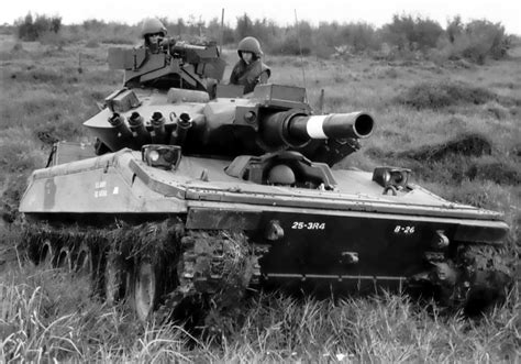Vietnam War 1 January 1969 A Us Army M551 Sheridan Araav Armored