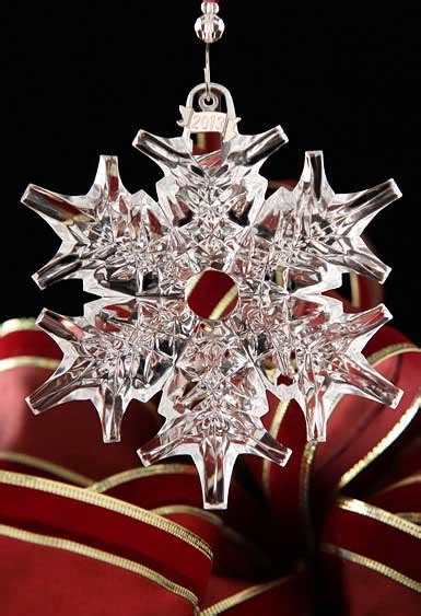 Waterford 2013 Snow Crystal Pierced Ornament