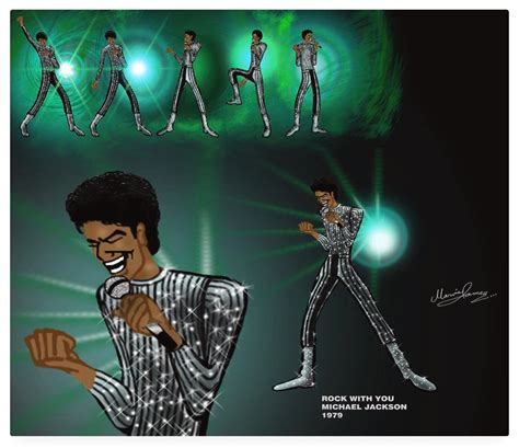 Rock With You Michael Jackson Digital Art By Marvin James Here