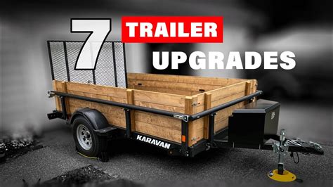 7 Must Have Utility Trailer Modifications Diy Trailer Sides And More