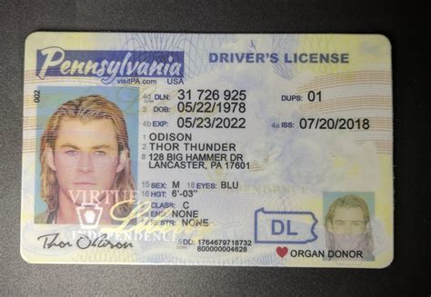 How To Tell A Fake Pa Drivers License Celebritylasopa