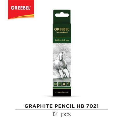Jual Greebel 7021 Technograph Raffine 28 Triangular Graphite Pencil Hb