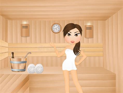 Girl In The Sauna Icon Spa Icons Universal Set For Web And Mobile