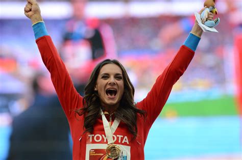 Russian Backlash At Isinbayeva Absence From World Athletics Historical