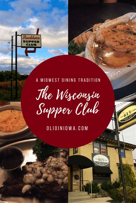 The Wisconsin Supper Club A Midwest Dining Tradition
