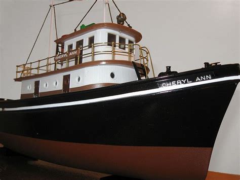 Completed Boat Starboard Detail Boat Tug Boats Cheryl