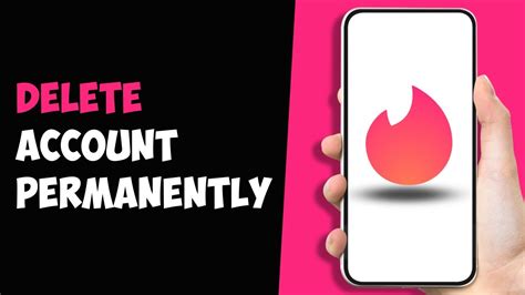 How To Delete Tinder Account Permanently Easy Youtube