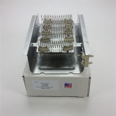 Whirlpool dryer elements and burners | replacement parts the heating element (flat can heating element 5400w, heating element, whirlpool dryer heating element, dryer heating element) provides heat to the dryer. 279838 Napco replacement Dryer Heating Element for ...