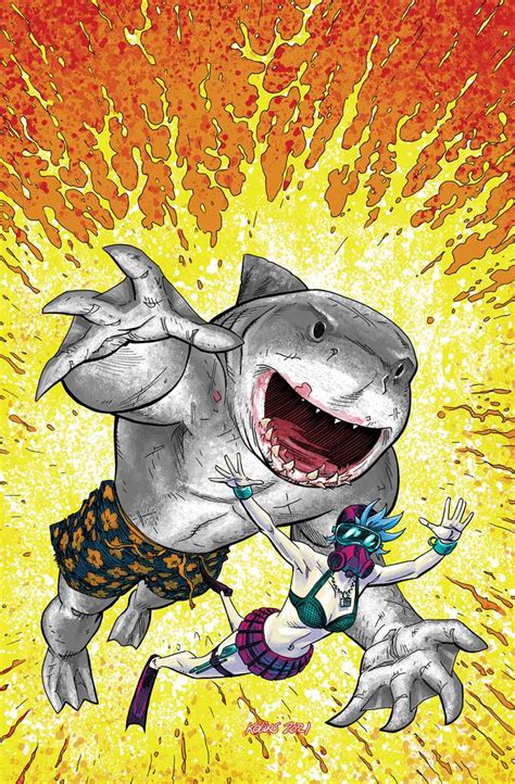 King Shark Suicide Squad Wallpaper - IXpaper