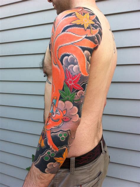 Fox And Nine Tails Tattoo Forrest