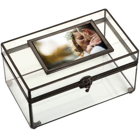 Large Glass Box Photo Display Case J Devlin Box 603