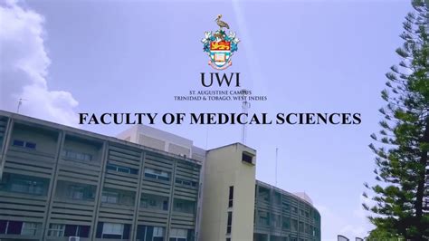 The Faculty Of Medical Sciences University Of The West Indies St