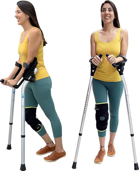 Vive Ergonomic Grip Forearm Crutch Ubicaciondepersonascdmxgobmx