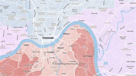 Over The Rhine Cincinnati Oh Political Map Democrat And Republican