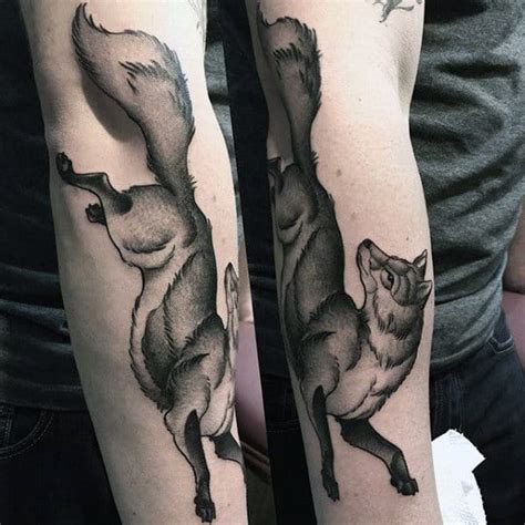 Top 158 Black Fox Tattoo