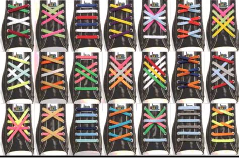 Here are five to try. Pin by Mandy Cooper on Shoe lace patterns | Shoe laces ...