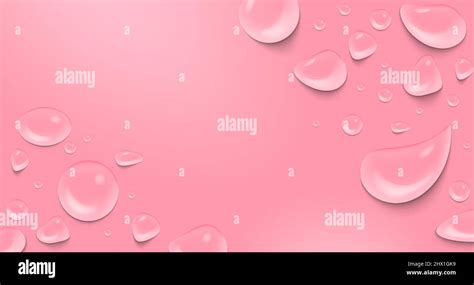 Minimal Beauty Cosmetic Background Display With Realistic 3d Water Drop