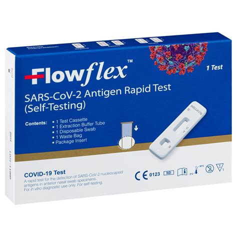 Flowflex Covid 19 Rapid Antigen Testing Kit Lateral Flow Test Bandm