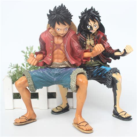 2 Color Anime One Piece Monkey D Luffy Gear Second Ver