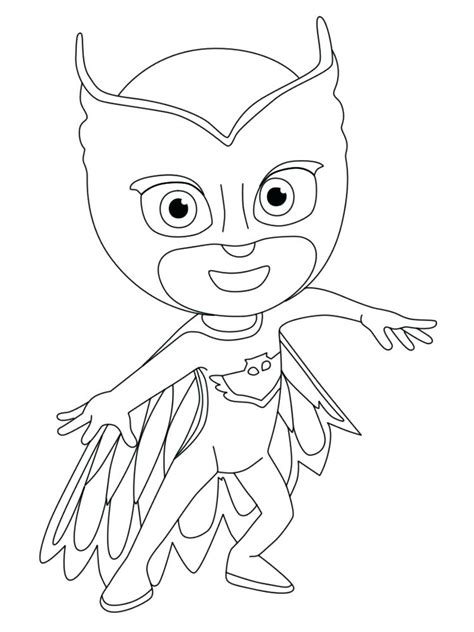 Pj Mask Coloring Pages At Free Printable Colorings