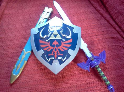 Master Sword And Hylian Shield By Dragoonslaircosplay On Deviantart