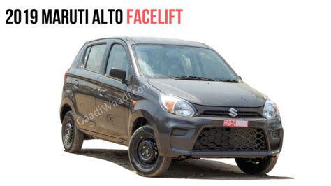2019 Maruti Suzuki Alto 800 With Bs6 Engine Launched From Rs 293 Lakh
