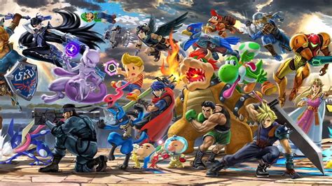 Super Smash Bros Ultimate 4k Ultra Hd Wallpaper Background Image