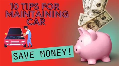 Top 10 Tips For Car Maintenance Do It Yourself Save Money Youtube