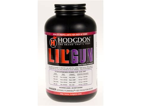 Hodgdon Lil Gun Smokeless Gun Powder 4 Lb