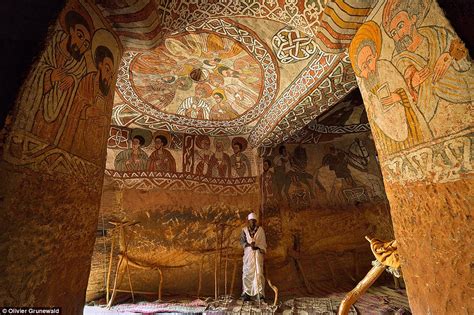 Ethiopian Cave Churches Carved Into Sandstone Mountains Up To 1600